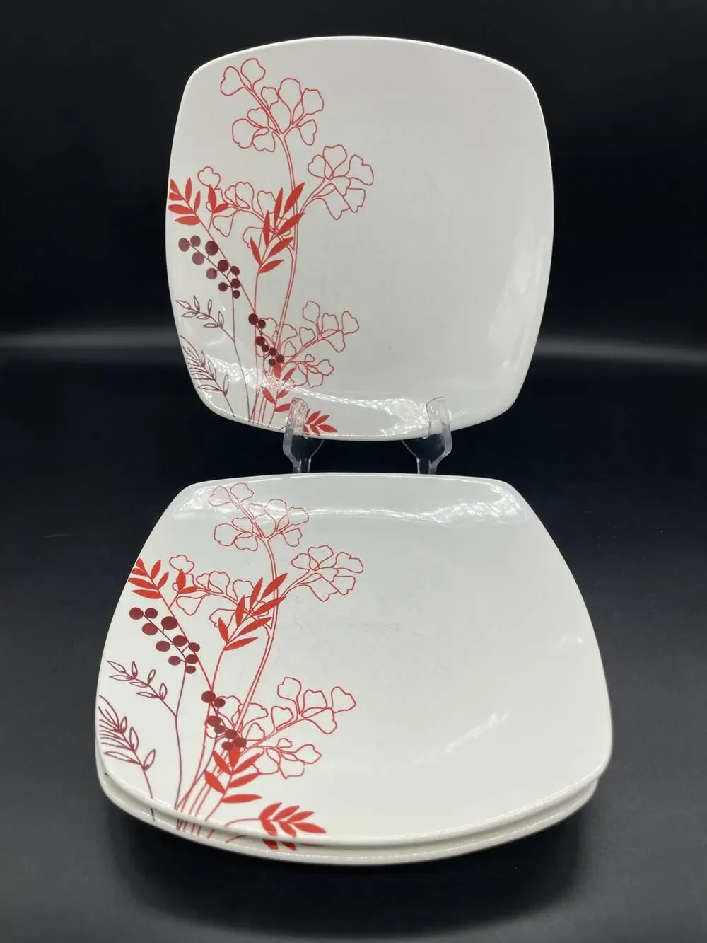 Coventry Porcelaine Gentle Breeze Set of 3 Salad Plates 8